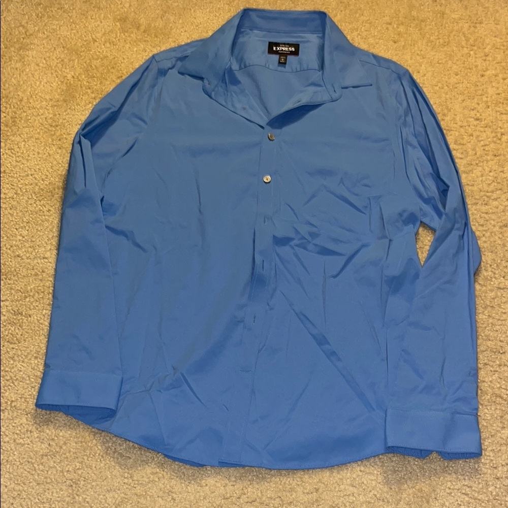 Men's Blue Dress Shirt NWOT